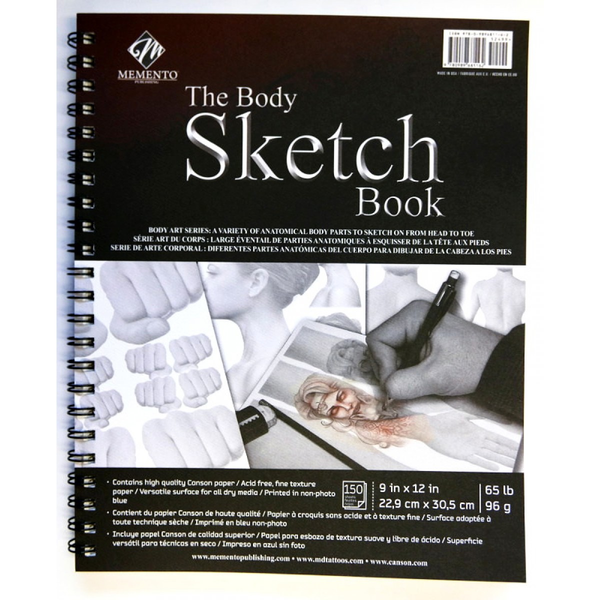 The Body Sketch Book - Case of 20 Books – Memento Publishing