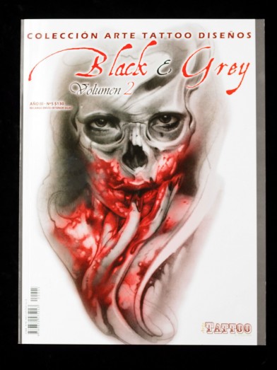 Libro - Black & Grey V2 by Revistaartetattoo